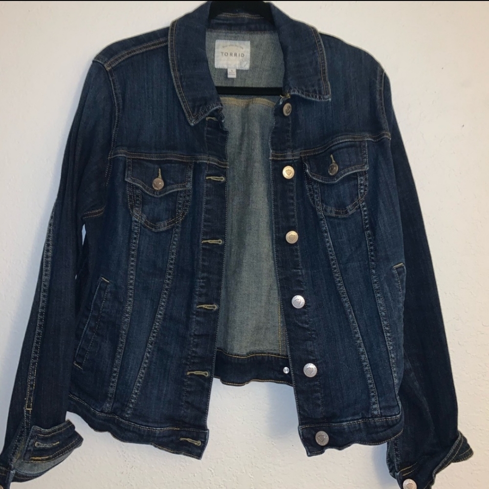Torrid jean jacket